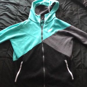 DYE tri-panel hoodie